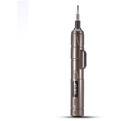 Drillpro - Chip per cacciavite elettrico intelligente BJ-1003 da 1100 mAh con adattatore per punte da trapano en oferta