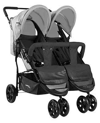 Asalvo 14214 Dynamic Passeggino Double, Antracite