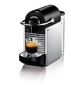 Nespresso Pixie EN125.S Macchina per caffè Espresso di De'Longhi, 1260 W, 1 Cups, Plastica, Argento