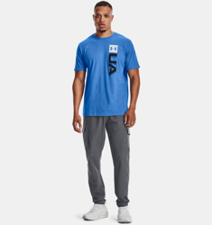 Maglia a manica corta UA Boxed Wordmark da uomo precio