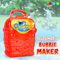 Soffiatore portatile elettrico automatico della macchina della bolla per il rosso del giocattolo del bambino precio