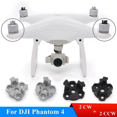 4x Staffa di montaggio per elica in metallo Pr DJI Phantom 4 + Vite a esagono incassato per chiave inglese