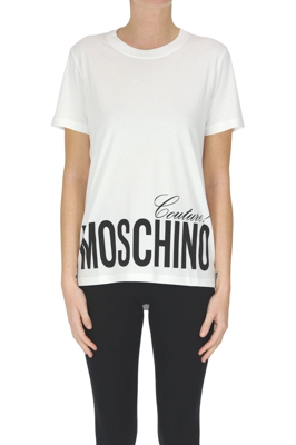 Printed cotton t-shirt