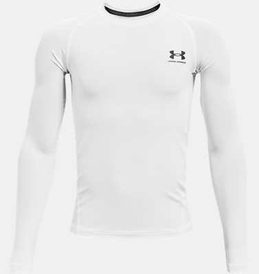 Maglia a manica lunga HeatGear® Armour da ragazzo