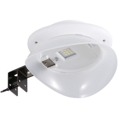 Lampada solare UFO aspetto UFO 9 LED alloggiamento: bianco 1 confezione