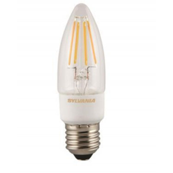 TOLEDO RETRO DIMM CANDELA C35 CHIARA LED 470LM E27 4,5W - Sylvania precio