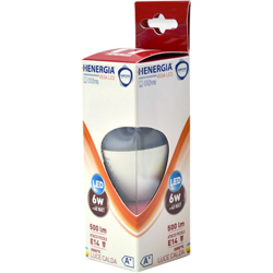 Henergia - VEGA CANDELA C35 6W 3000K en oferta