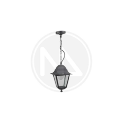 Lanterna da giardino charme sospesa papillon cm 18x35h nera precio