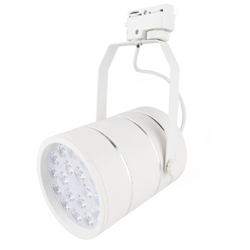 BeMatik - LED faretto ferroviario 100x125mm 12W freddo giorno bianco bianco e argento características