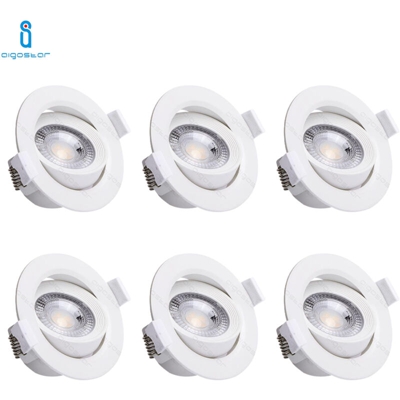 Eclairage Design - Spot LED 5W Incasso orientabile 350 Lm Eq 35W | Température de Couleur: Bianco caldo 3000K