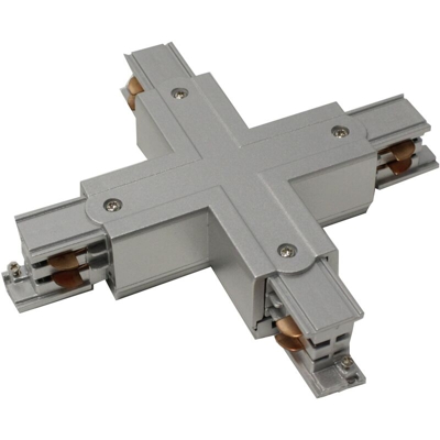 BeMatik - Giunzione Unione Quad ferroviarie luce di soffitto corsia grigio 3-via