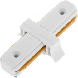 BeMatik - Raccordo per binario luminoso. Giunzione diritta bianco a 1 via precio