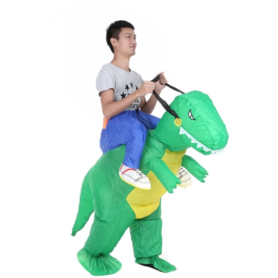 simpatico dinosauro gonfiabile vestiti parco giochi costume cosplay puntelli FZ1555 (adulto) - Decdeal