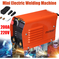 Mini Saldatrice Elettrica Portatile Display Digitale IGBT DC Inverter ARC MMA Stick Welder en oferta