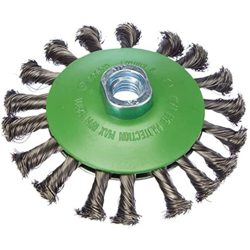 BOSCH, 2608622109, Pennello Cono, annodato filo, in acciaio, 0,35 millimetri, 115 mm, 12500 giri / min, M 14 características