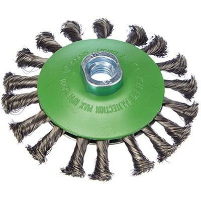 BOSCH, 2608622109, Pennello Cono, annodato filo, in acciaio, 0,35 millimetri, 115 mm, 12500 giri / min, M 14