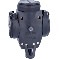 60455 Connettore a 3 vie Gomma piena 230 V Nero IP44 - As-schwabe en oferta