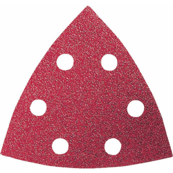Bosch Accessories 2609256957 KIT carta abrasiva a delta perforato Grana 60, 80, 120, 180, 240 Lato 93 mm 1 KIT características