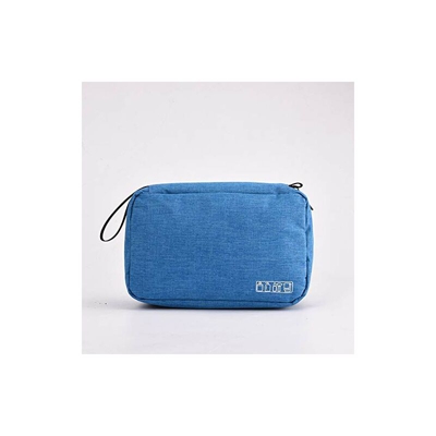 KAEHA SUN-059-02 - Borsa per cosmetici da viaggio, portatile, impermeabile, antigraffio, multifunzione, colore: blu