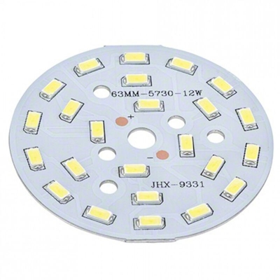 Modulo 24 LEDs Ø65Mm 12W 1200Lm 50.000H | Bianco Freddo (CH-PCBA12W-CW)