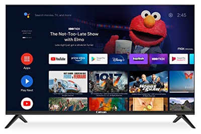 Caixun Android9.0 smart TV EC50S1A with Google Assistant and Google Play Store, 50 Pollici, Ultra HD 4K Televisori, HDR 10, Tuner Triplo(DVB-T2/T/C/S2