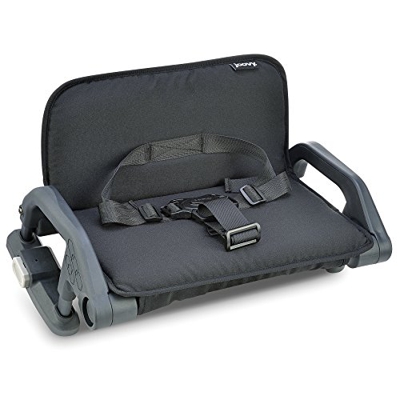 Joovy Qool - Panchina per passeggino Qool con cintura a 3 punti, facile da montare, pieghevole con passeggino, colore: Nero