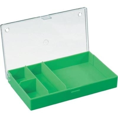 Hüfner Dübel Scatola minuteria (L x L x A) 164 x 31 x 101 mm Scomparti: 4 suddivisione fissa 1 pz.