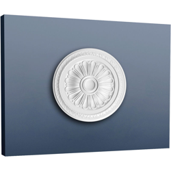 Rosone soffitto parete in poliuretano R14 LUXXUS decorazione per interni d 33 cm - Orac precio