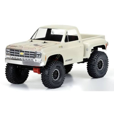 PRO-3522-00 Carrozzeria Crawler 1978 Chevy K-10 Karo klar (Cab & Bed) - Pro-line