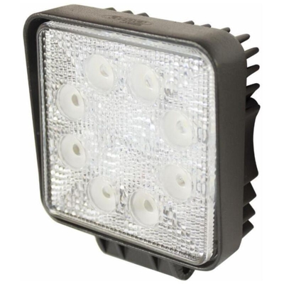 Ama - Faro Lavoro A Led Trattore 110X128 Mm 10 - 30 V 24 W 1440 Lm Ip 67 8 Led (32001)