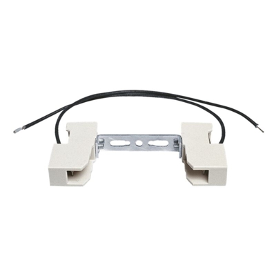 Coppia Portalampade Alogeno R7S su Staffa SNC 323/90 - Lampo