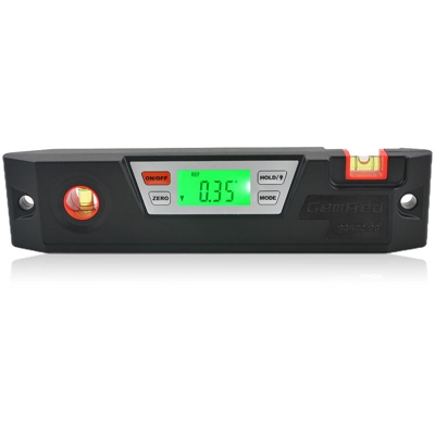 GemRed display digitale elettronico inclinometro righello angolare universale misuratore d'angolo inclinometro misuratore d'angolo livello siluro