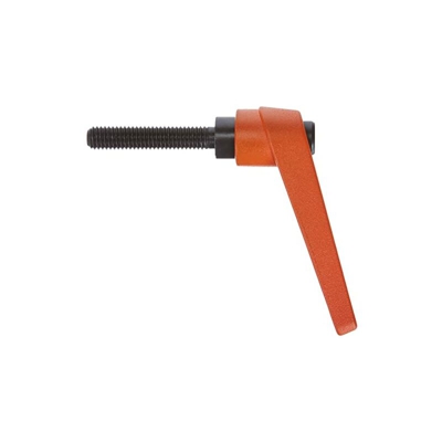 HALDER 24400.0673 - Leva di serraggio regolabile, colore: argento, 24400.0371