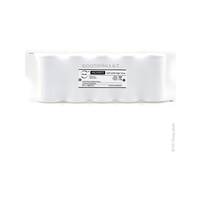 Batteria lampada d'emergenza 5xD ST1 Faston 4.8mm 6V 4Ah