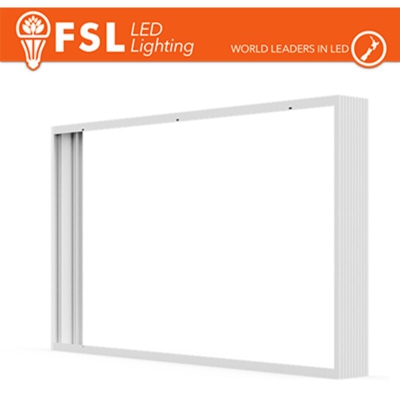 Flp60-48w4k - cornice per pannello back-lit 60x60 cm bianco lif flsurpbp