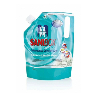 Sanibox detergente concentrato al muschio bianco 1000 ml