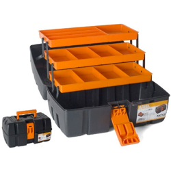 Bakaji - CASSETTA PORTA ATTREZZI PORTA UTENSILI IN PLASTICA CON CASSETTI 37x23x21CM características