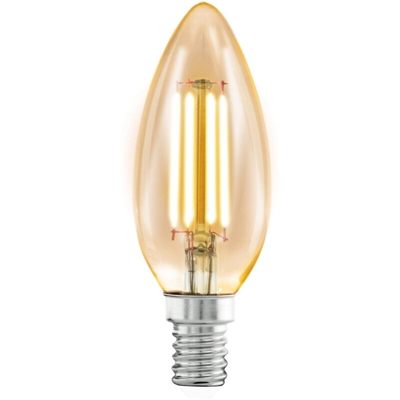 Lampadina A Oliva Vintage Ambrata E27 4W