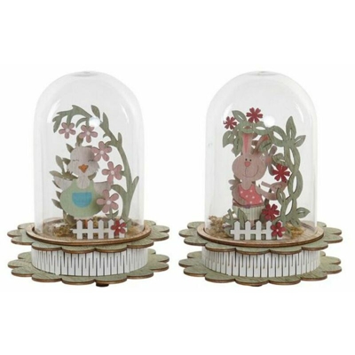 Lampada Dekodonia animali LED (2 pcs) (14 x 14 x 18 cm)