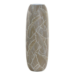 Vaso Dekodonia Resina Bali (17 x 17 x 48 cm) en oferta
