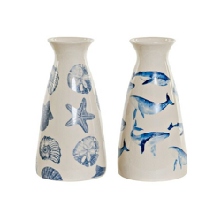 Vaso Gres Mediterraneo (2 pcs) (16 x 31 cm) - Dekodonia en oferta