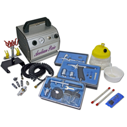 Wiltec - Set professionale AS176 compressore con 3 pistole a spruzzo e gamma completa di accessori características