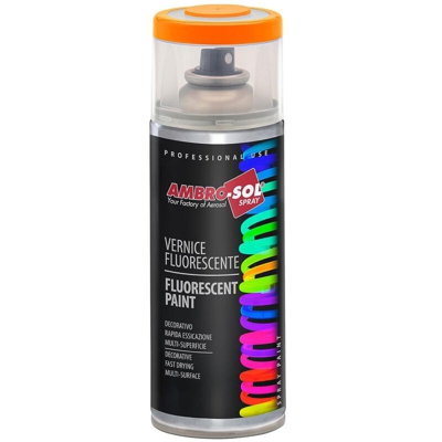 AMBROSOL Smalto Finiture Speciali Fluorescenti 400 ml arancio