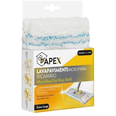 Panno Spazzolone Flat Mop Ricam. cm 40 10182 - Apex