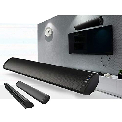 TradeShop - BS-41 TV SOUNDBAR Altoparlante BT Radio FM Sistema Home Theater Fissaggio Muro - 17029