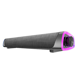 HLGQ Soundbar, Altoparlanti Bluetooth per Il Video Gioco del PC Portatile Tablet, Subwoofer Incorporato Surround Sound, Attraverso connessione AUX da  precio