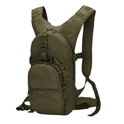 Ketamyy Zaini Militari Mimetico Bici Casual Impermeabile Multitasche Durevole Viaggio Tattica Trekking Alpinismo Sportivo Piccoli Zaino 15L Uomo Donna características