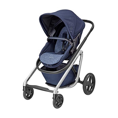 Bébé Confort Lila Passeggino Reclinabile Multiposizione Dalla Nascita, con riduttore neonati in memory foam e materassino reversibile autoregolante, m