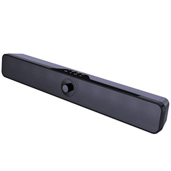 DOSS Mini Soundbar con 16 W suono stereo e bassi migliorati, Ingresso Bluetooth 5.0, AUX, USB e Scheda Micro SD per TV, Computer, Cellulare, Film casa precio