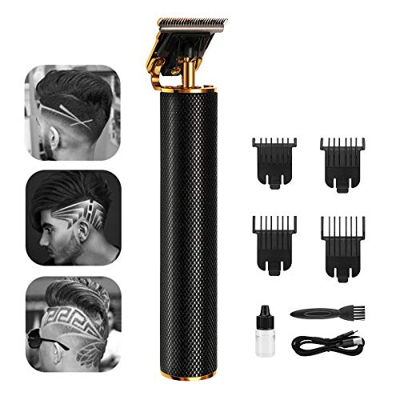 Wirhaut Professionale Tagliacapelli Uomo Tagliatrice Capelli Taglierina Barbiere Barba Elettrica Trimmer e Precisione Impermeabile con 4 Pettini per D